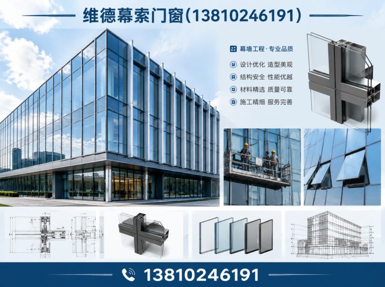 河西区维德幕索门窗展示图